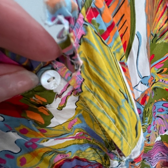 Caroline Constas Red Pink Ruffled A-line Sundress - Picture 6 of 12